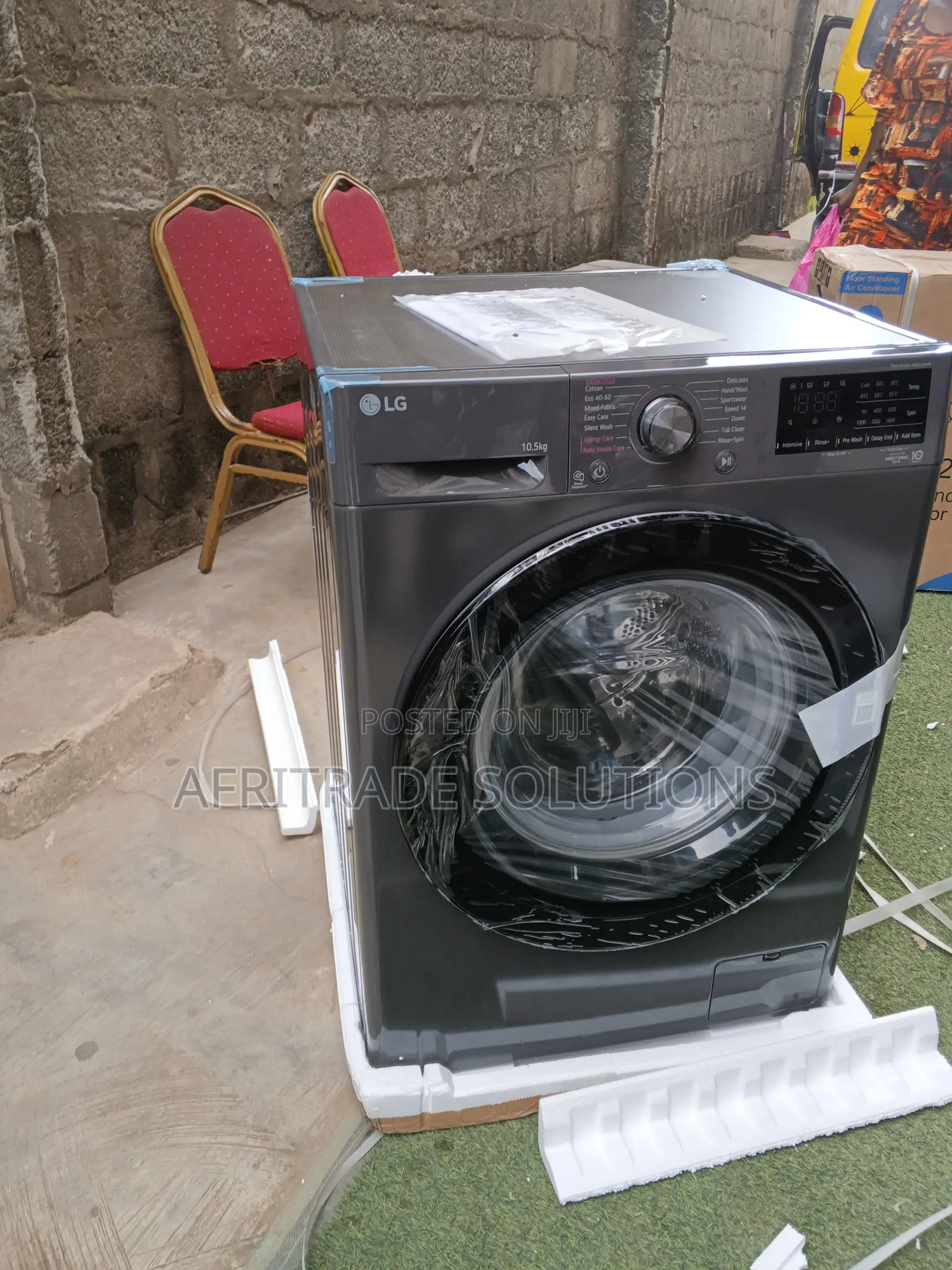 Lg 10.5kg Smart Front Load Automatic Washer