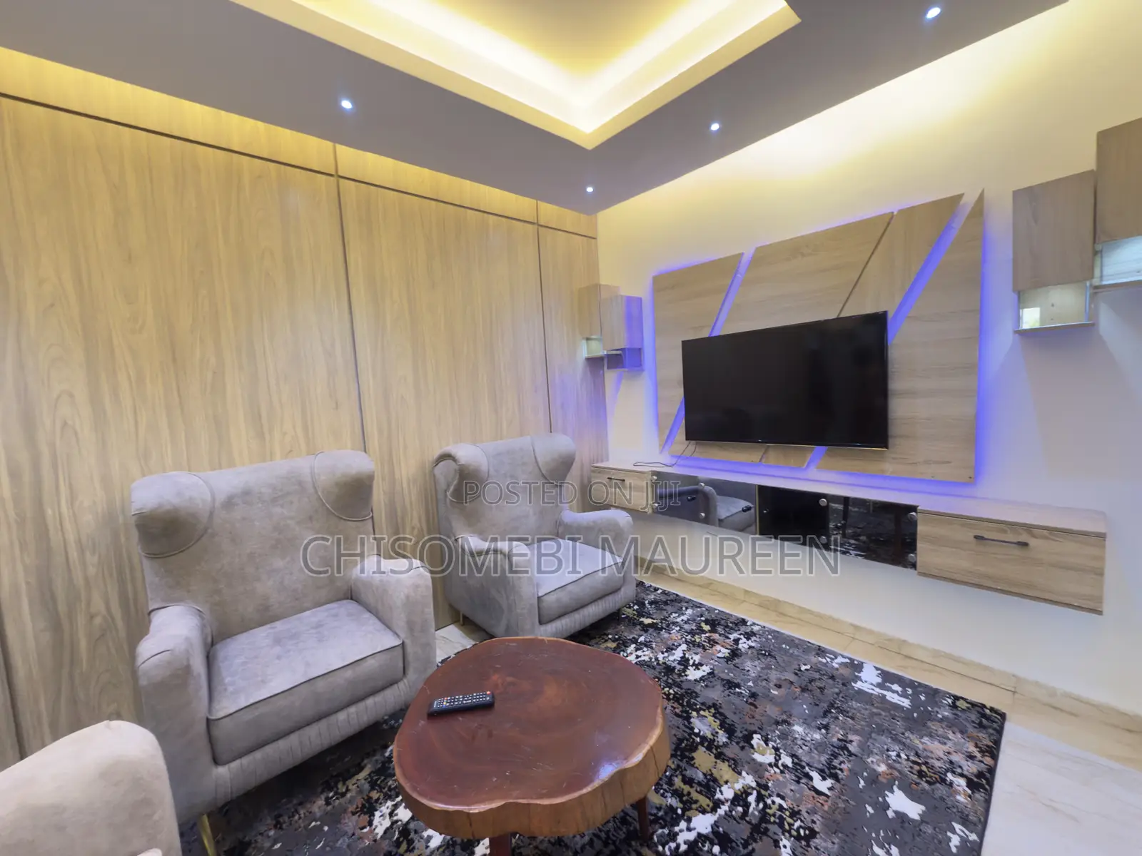 Furnished 1bdrm Block of Flats in Garki 2 for rent