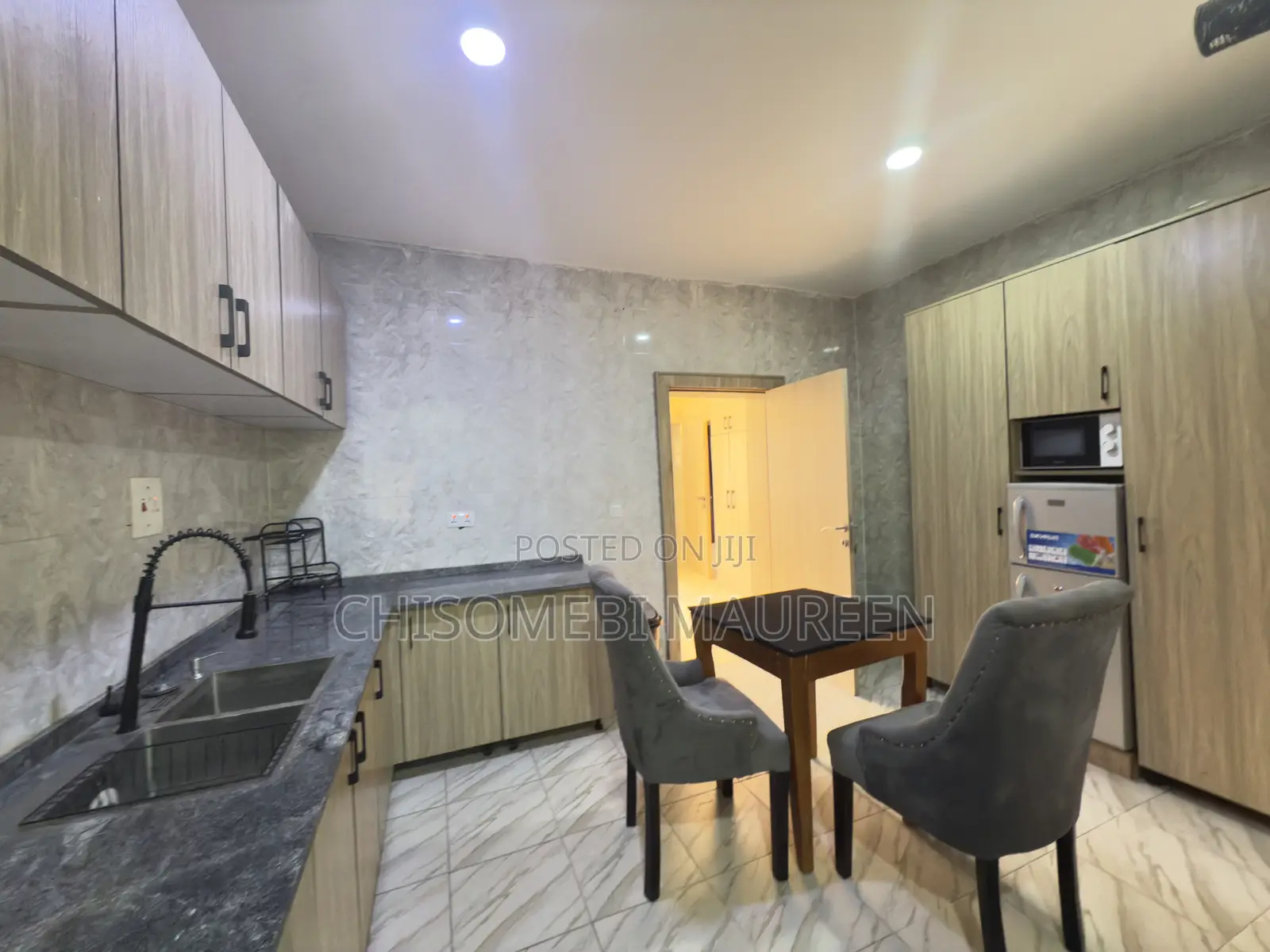 Furnished 1bdrm Block of Flats in Garki 2 for rent
