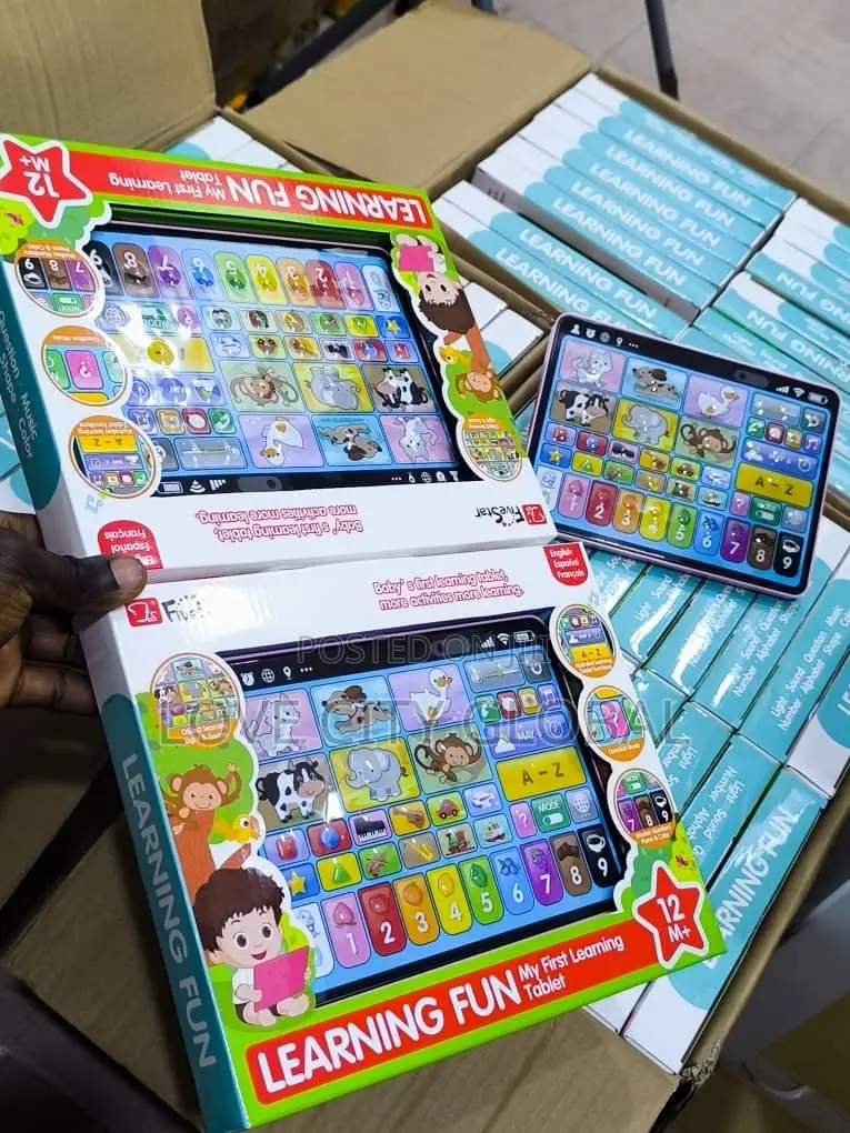 Children Educational Learning Fun Tablet Toy Abc,Numbers,Animal Music
