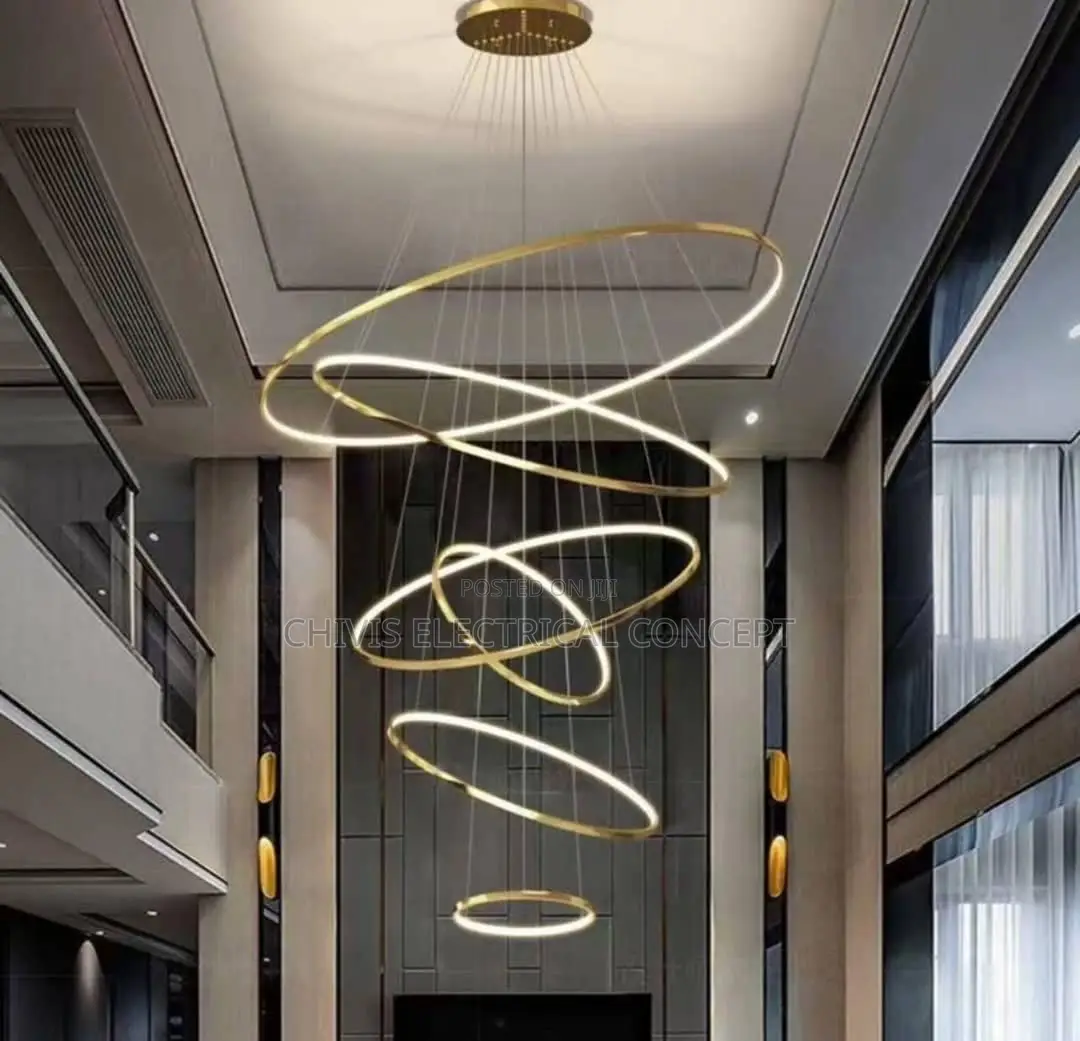 Nordic Home Decoration, Stair Chandelier, Living Room by 800mm