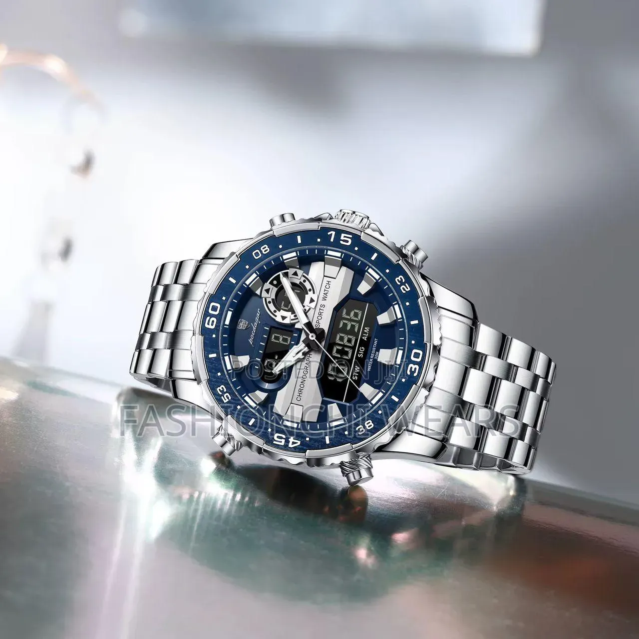 Classic Poedagar Chronograph and Sport Watch
