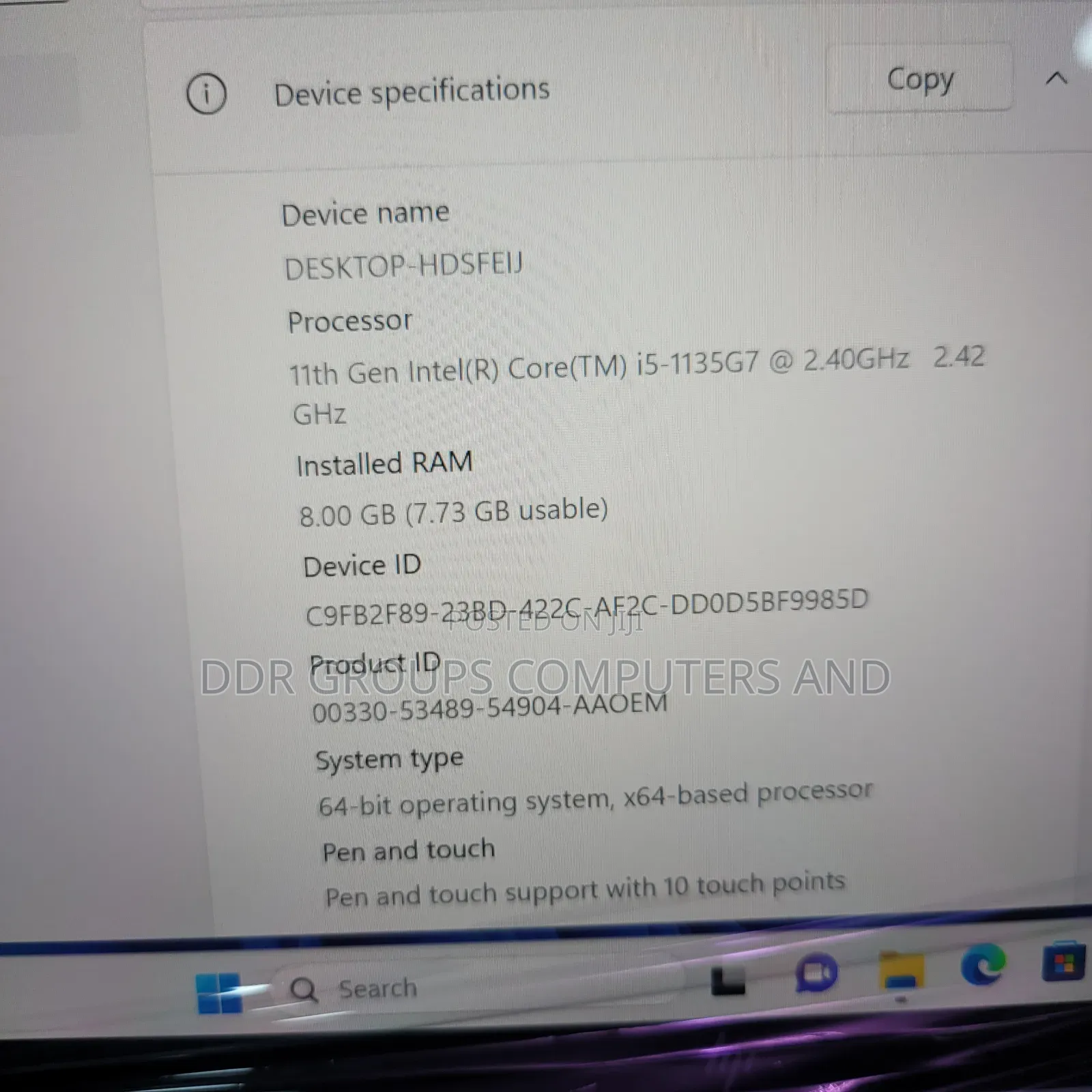 Laptop HP EliteBook x360 1030 G8 8GB Intel Core i5 SSD 256GB