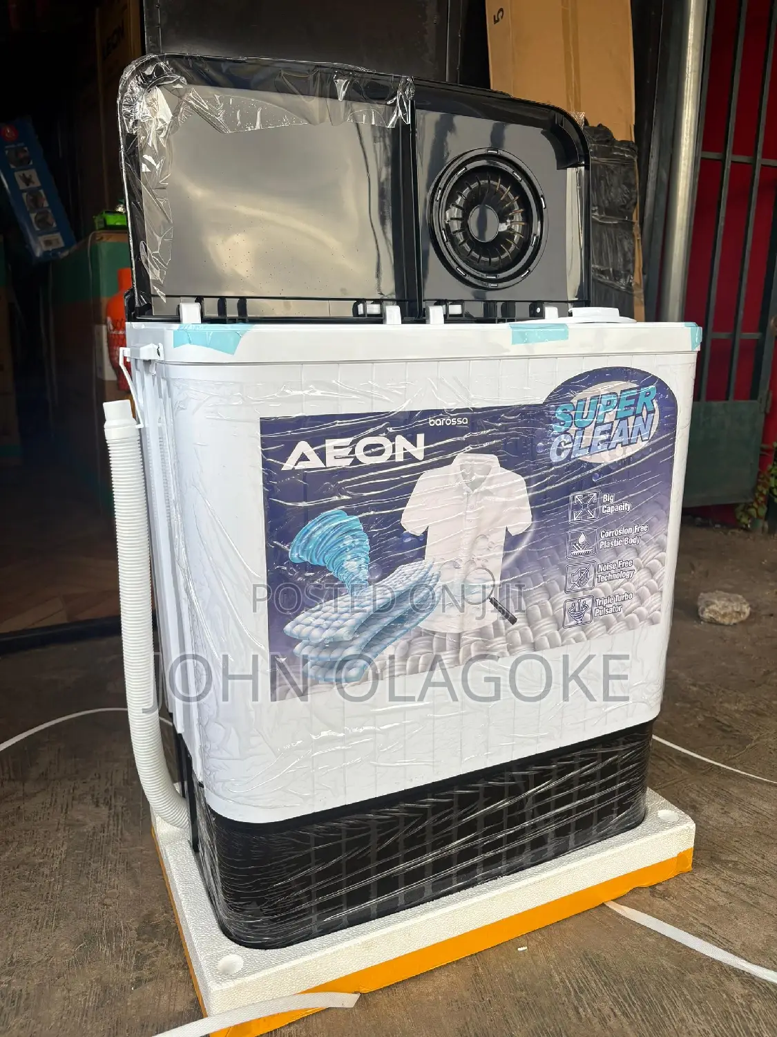 Aeon 5l Double Tube Semi Automatic Washing Machine
 5kg