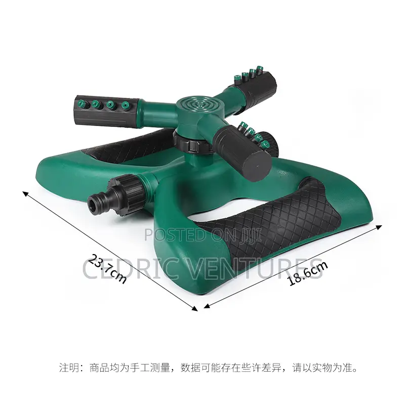 Garden Water Sprinkler 360° Rotating Adjustable Lawn Irrigation