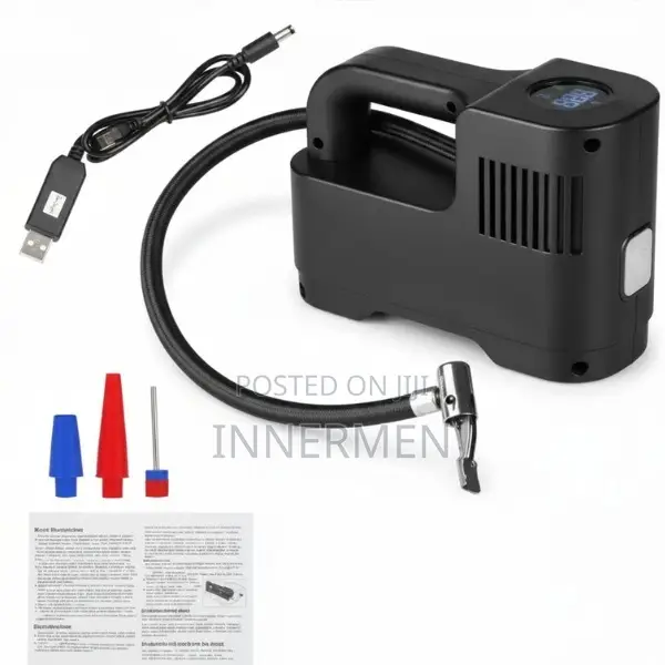 Portable Wireless Digital Tire Inflator Air Pump