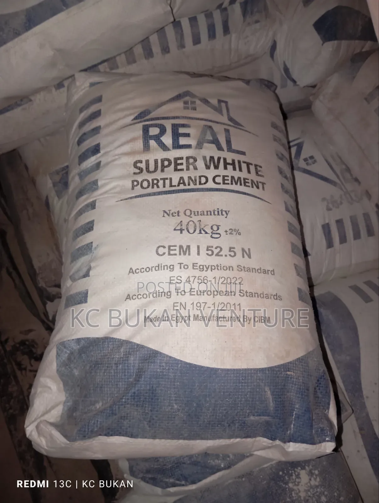 Real Super Portland White Cement