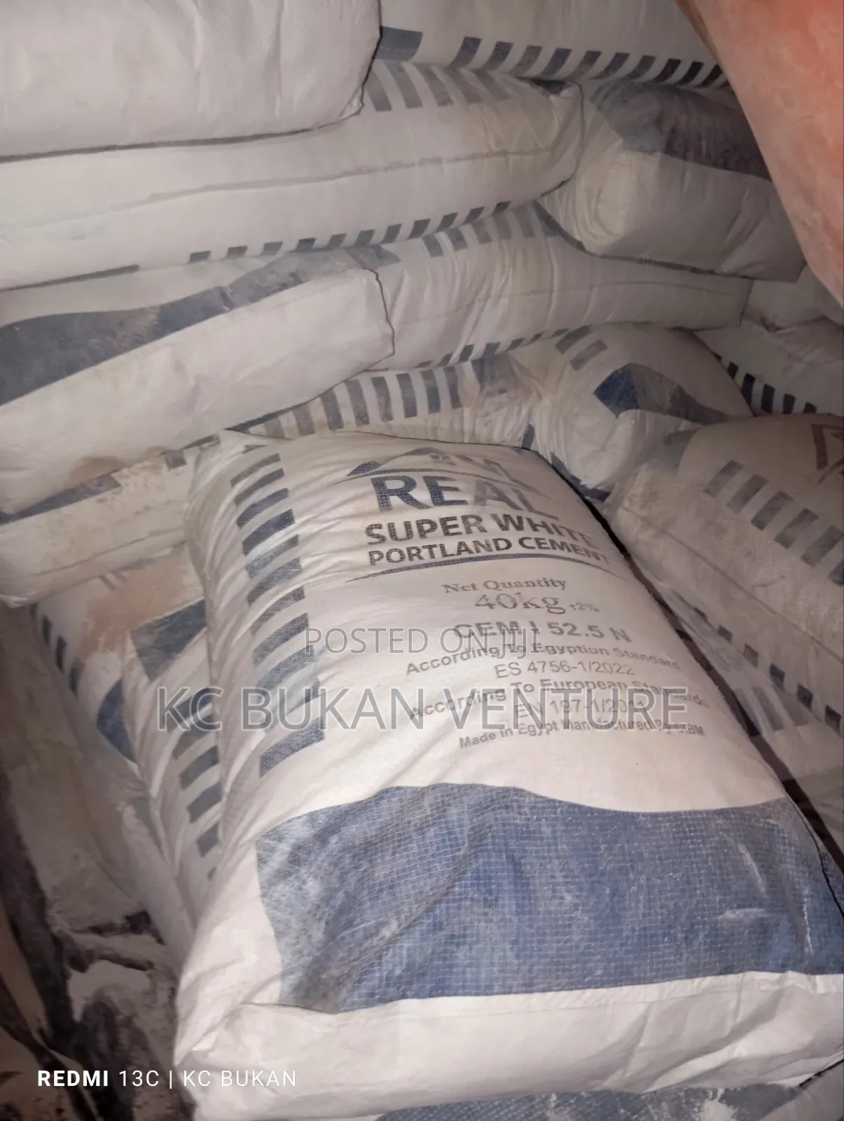Real Super Portland White Cement