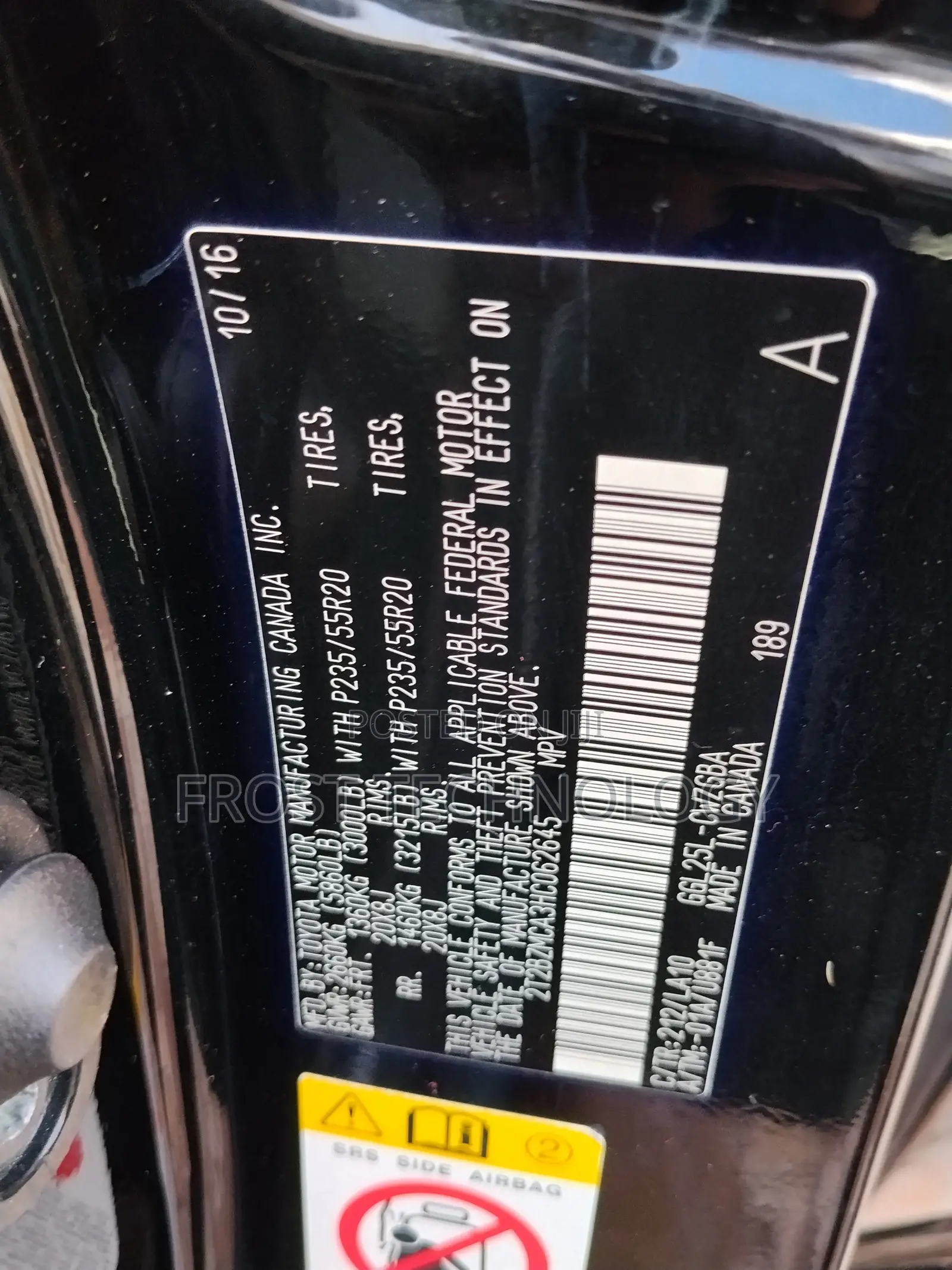 Lexus RX 350 AWD 2017 Black