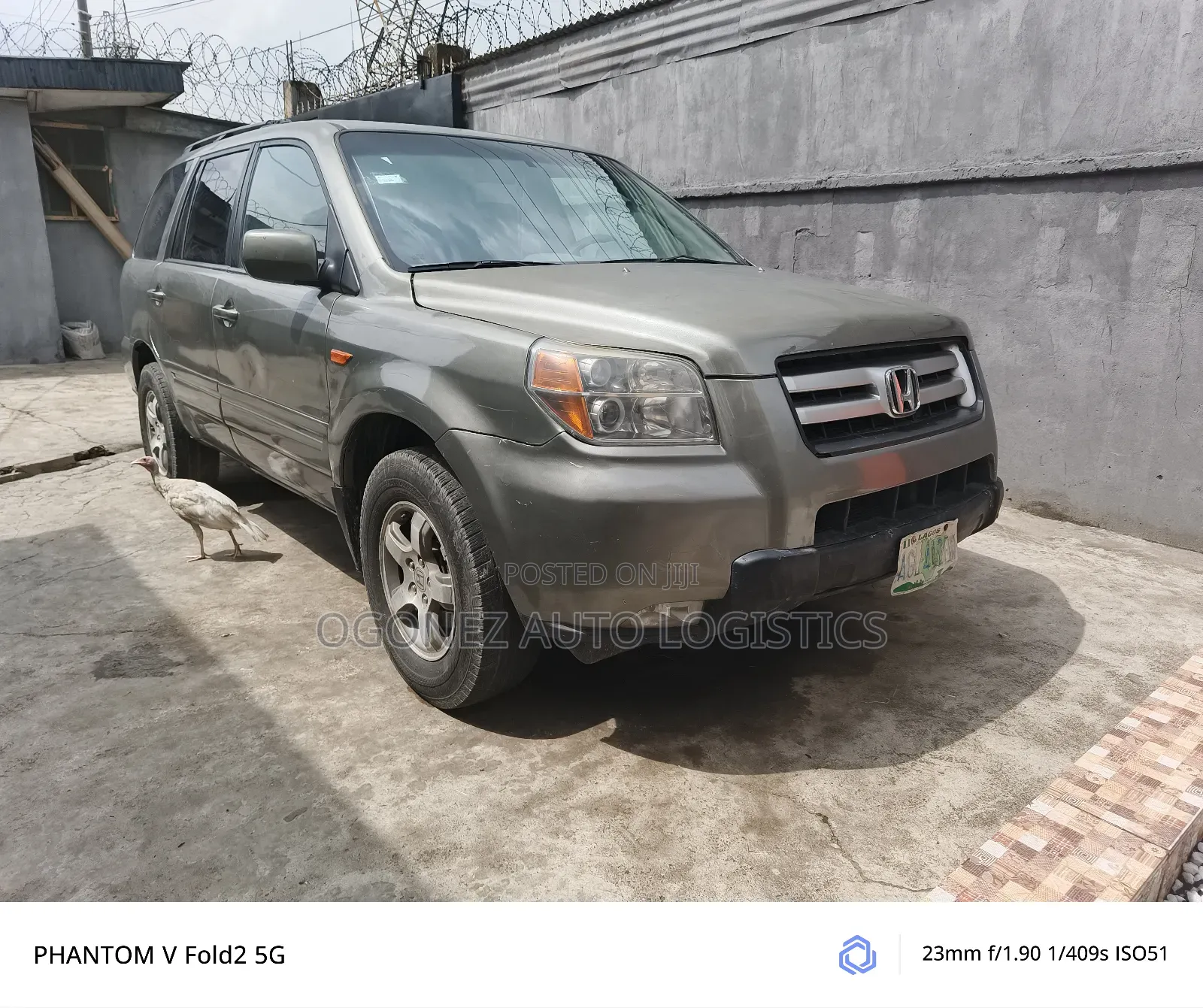 Honda Pilot LX 4x4 (3.5L 6cyl 5A) 2005 Green