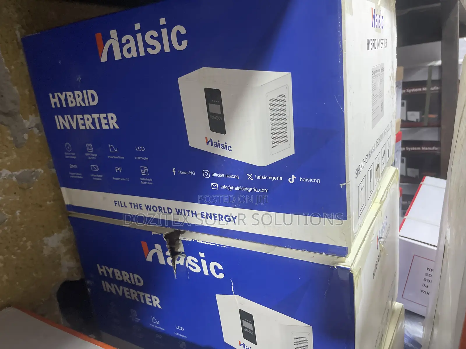 4kw/12v Haisic All in One Lithium Battery With Inverter