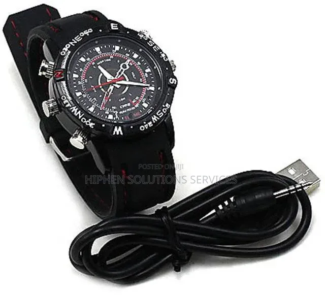 Spy Wrist Watch Camera For Security Monitoring Nigeria
