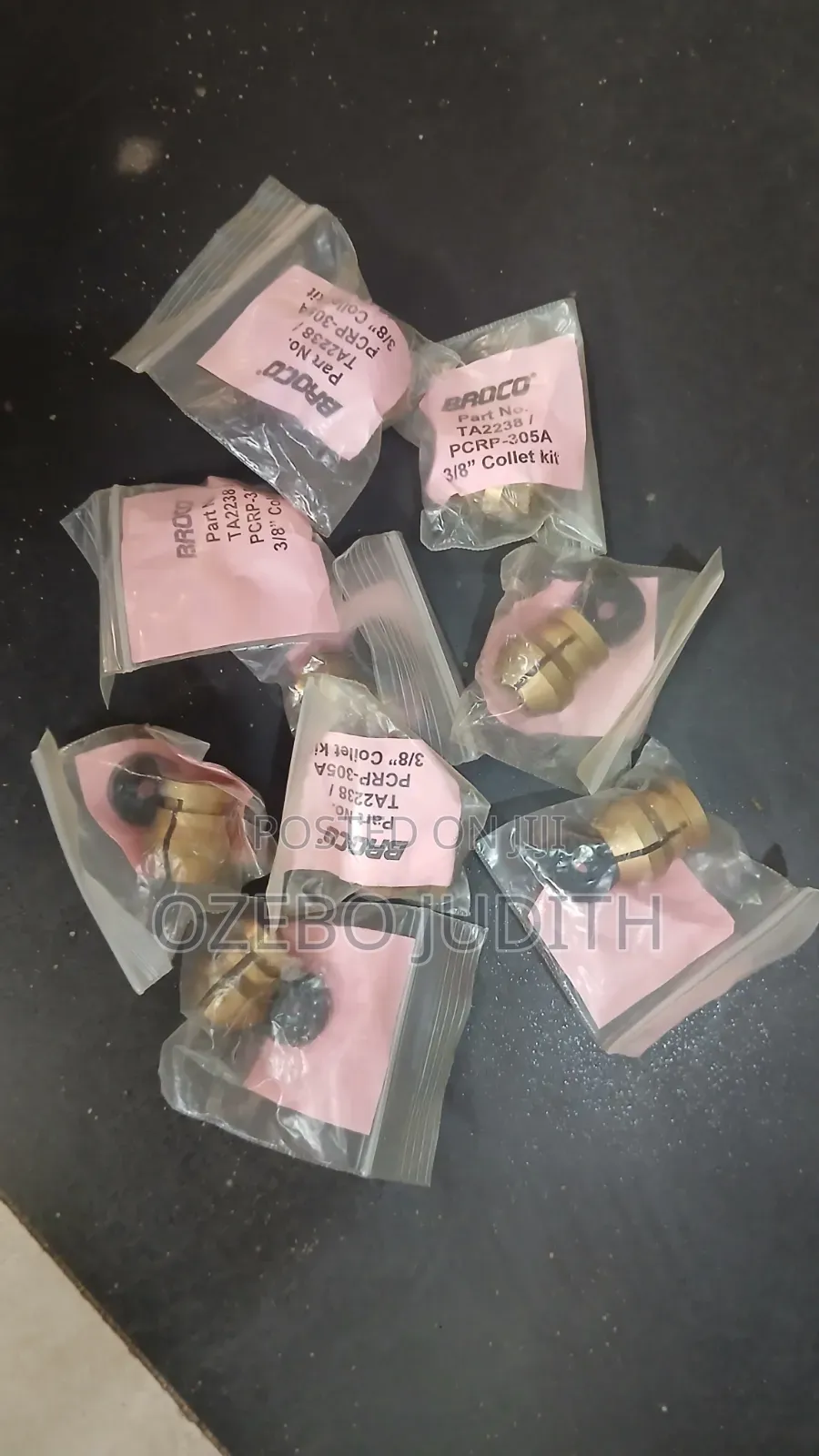 Broco Collet Kit 3/8"