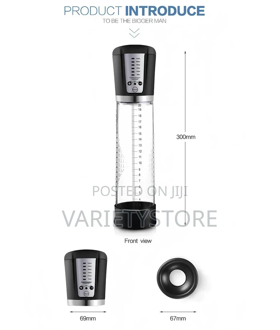 Rechargeable Penis Enlargement Vacuum Pump