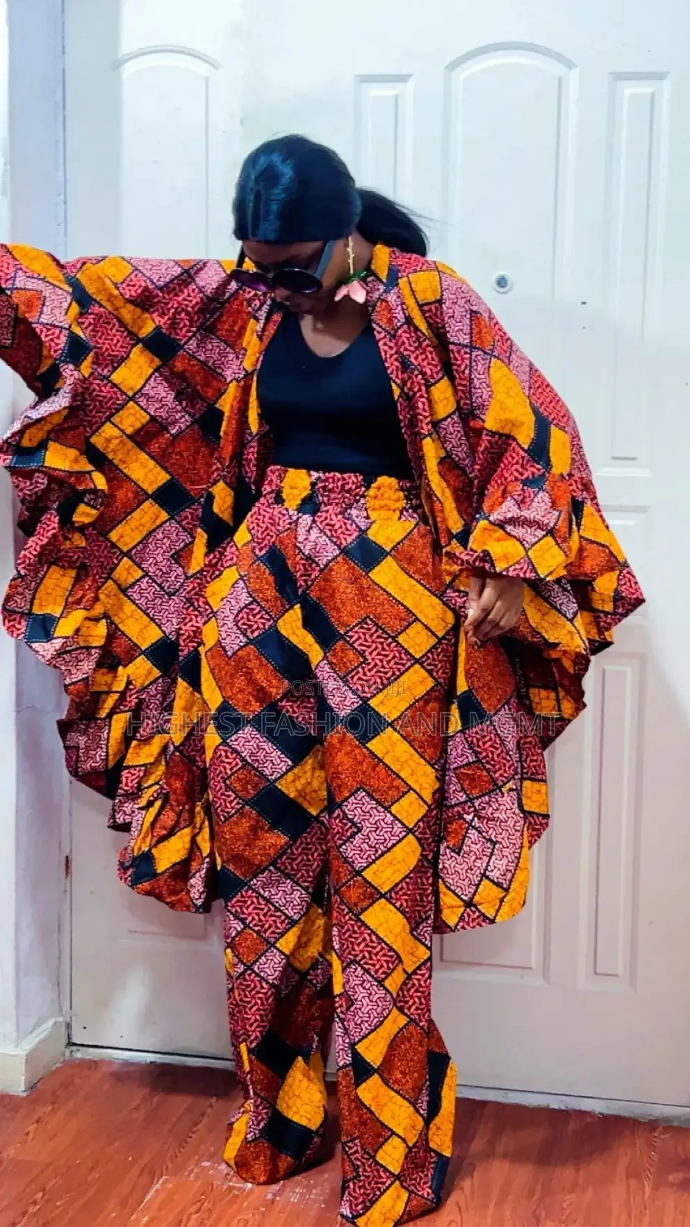 Butterfly Kimono Jacket and Trousers - Style 787