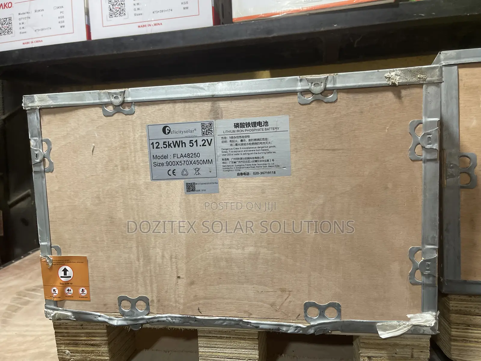 12kw/48v Felicity Lithium Battery