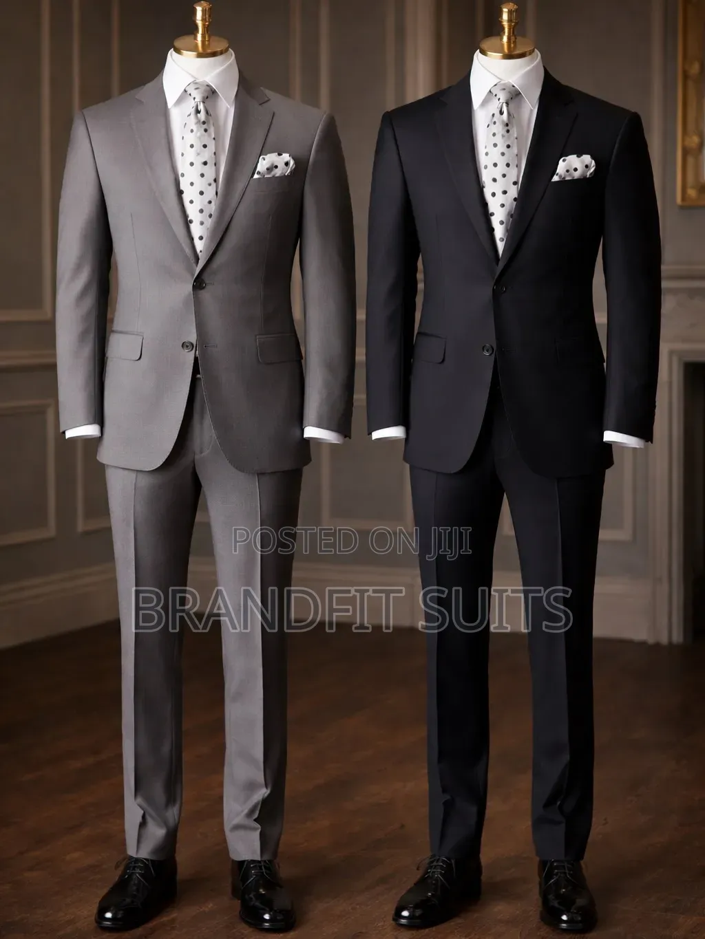 Premium Quality Men's Suit, Shirt and Neck Tie