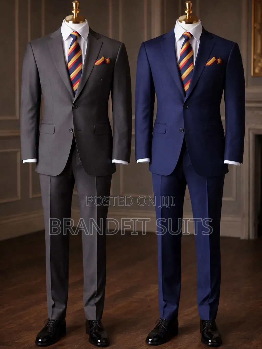 Premium Quality Men's Suit, Shirt and Neck Tie