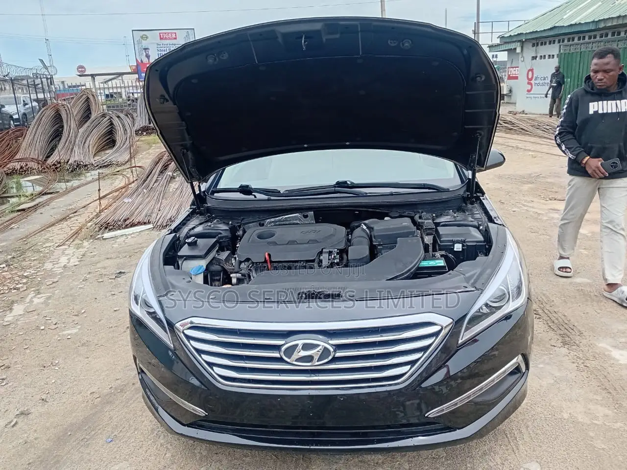 Hyundai Sonata SE 4dr Sedan (2.4L 4cyl 6A) 2015 Black