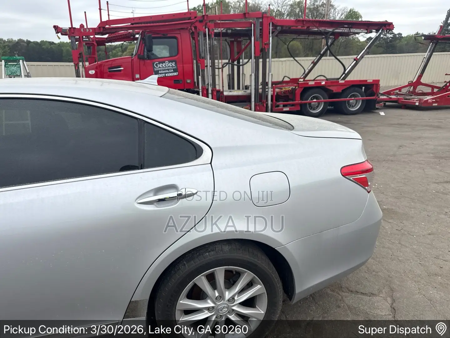 Lexus ES 350 2012 Silver