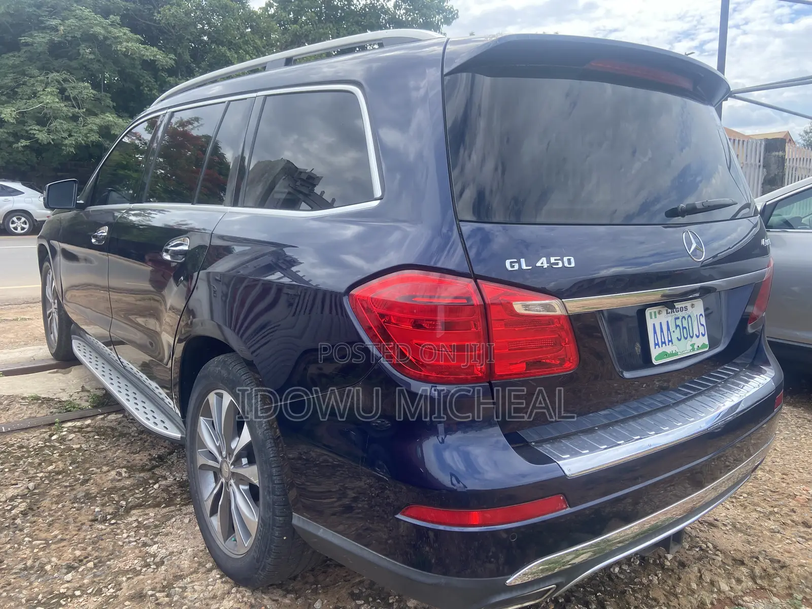 Mercedes-Benz GL-Class GL 450 2013 Blue