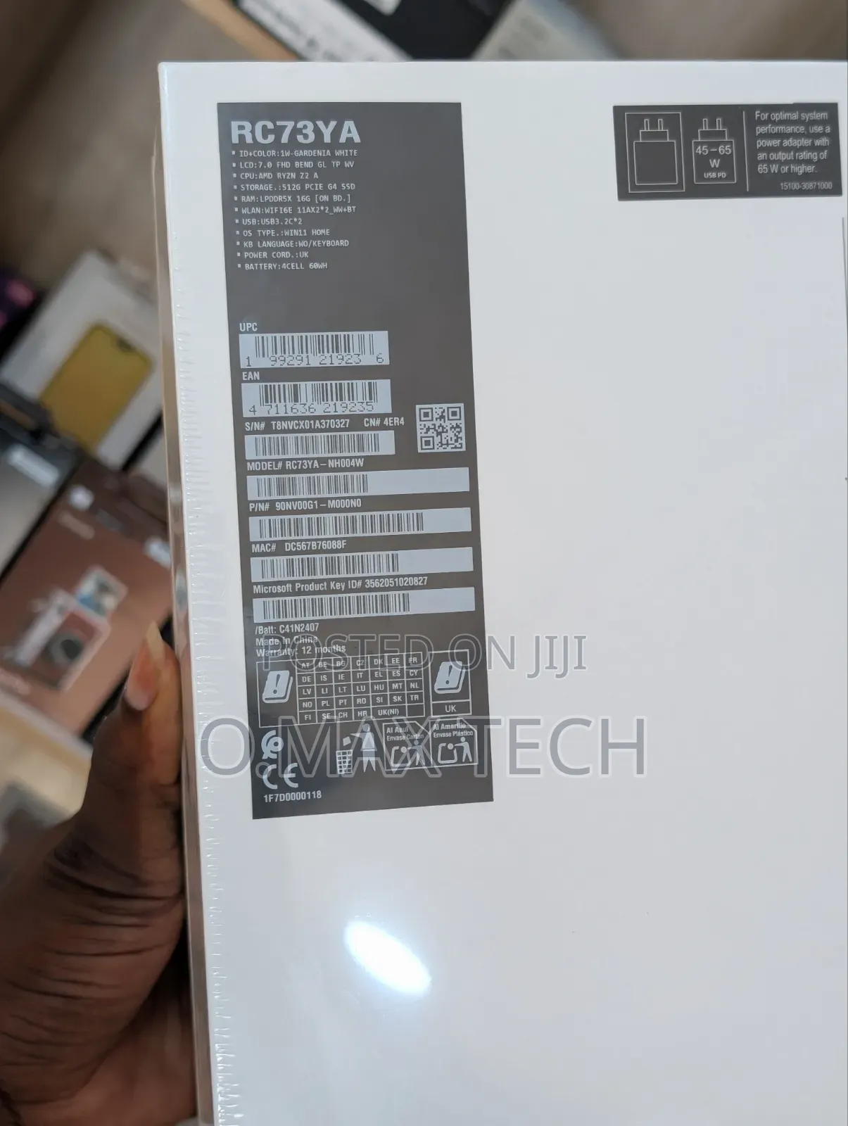 ASUS Rog Xbox Ally (2025) Rc73ya 512gb 16gb