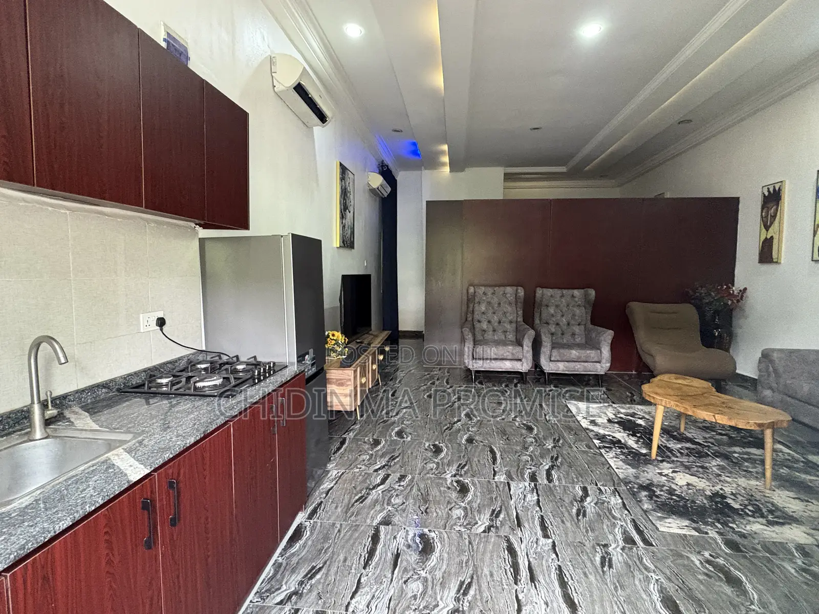 Furnished 1bdrm Apartment in Garki 2 for rent