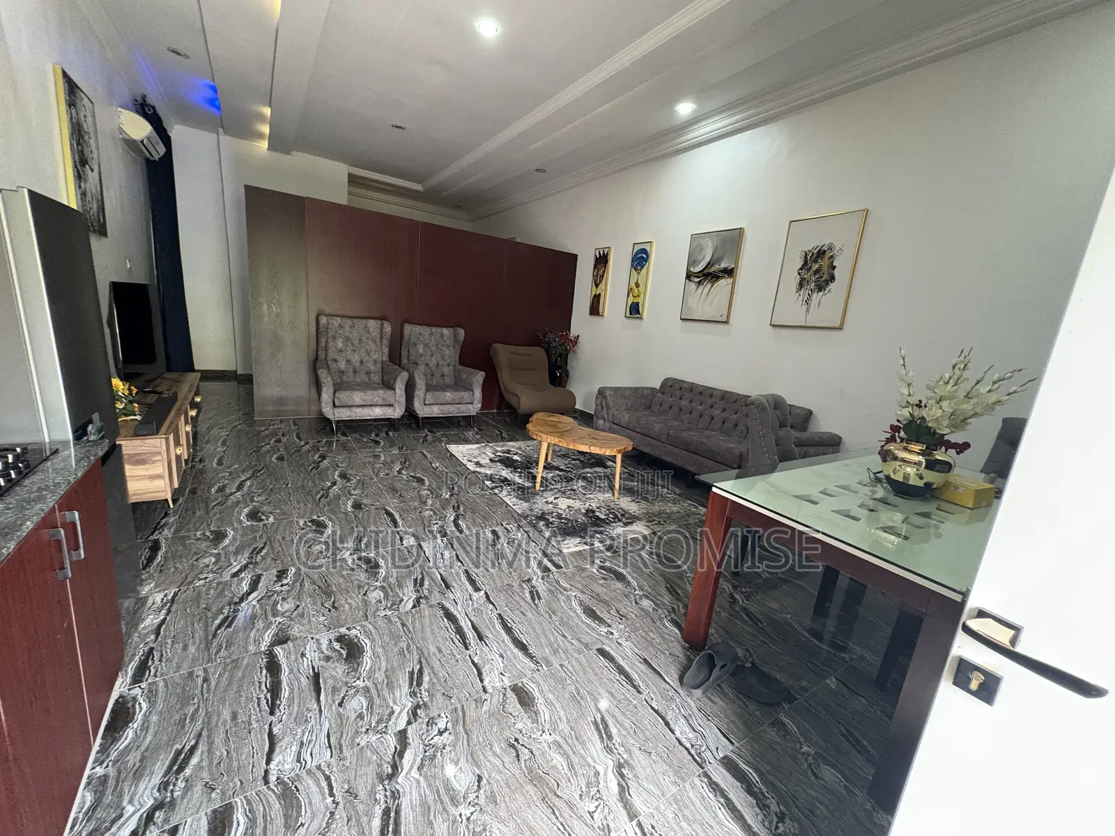 Furnished 1bdrm Apartment in Garki 2 for rent
