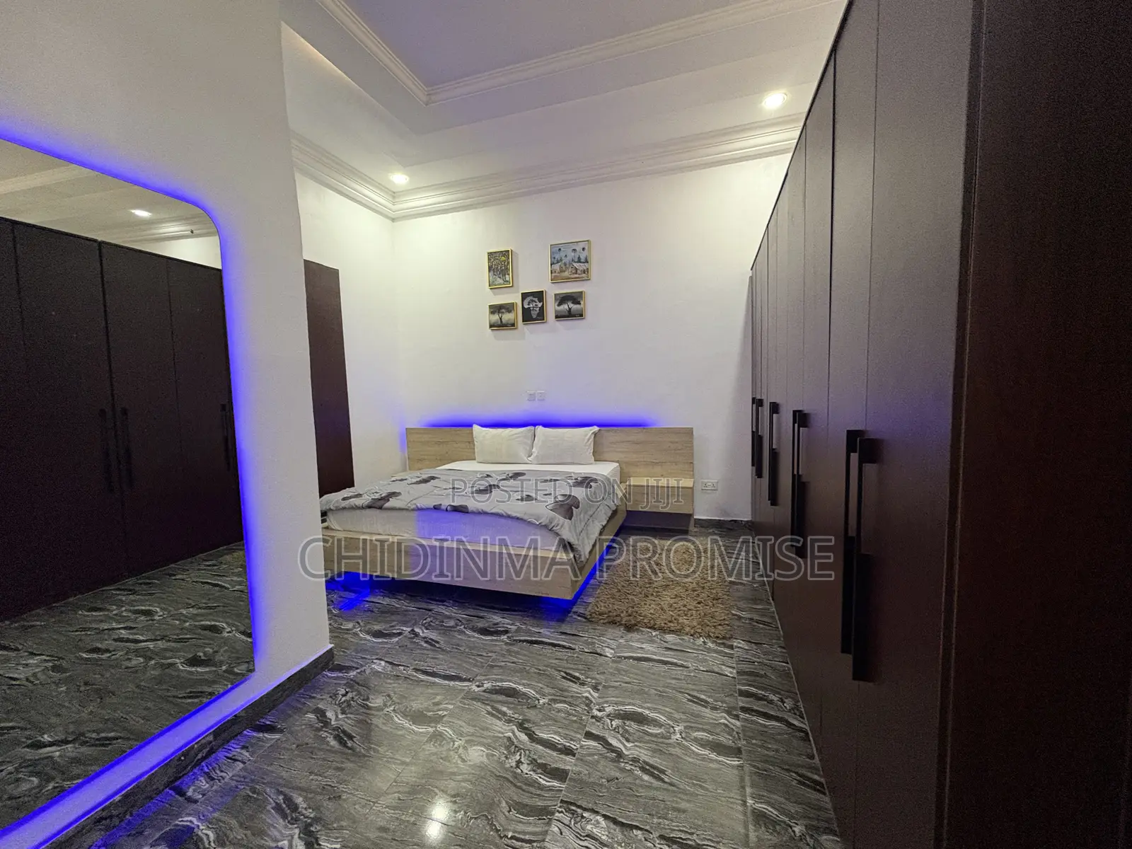 Furnished 1bdrm Apartment in Garki 2 for rent