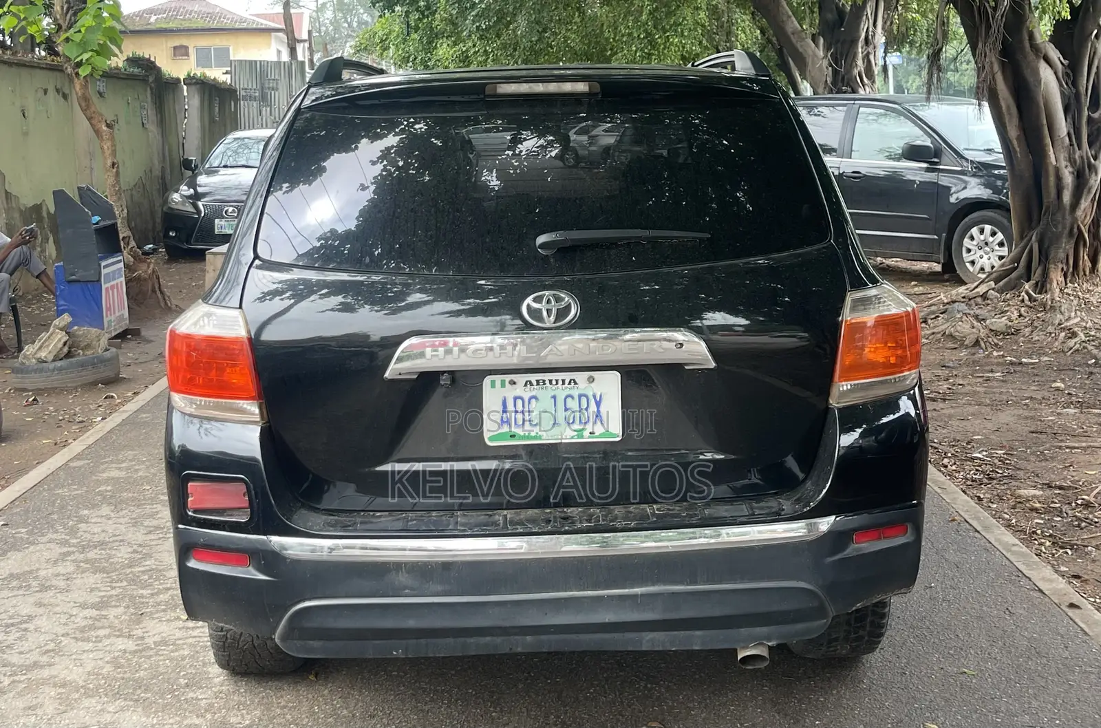 Toyota Highlander 2008 Black