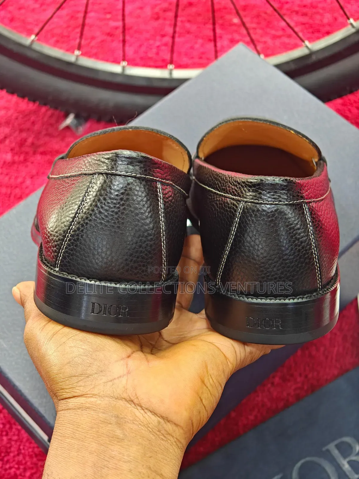 Top Quality Luxury  Cow Leather/Leather Sole
