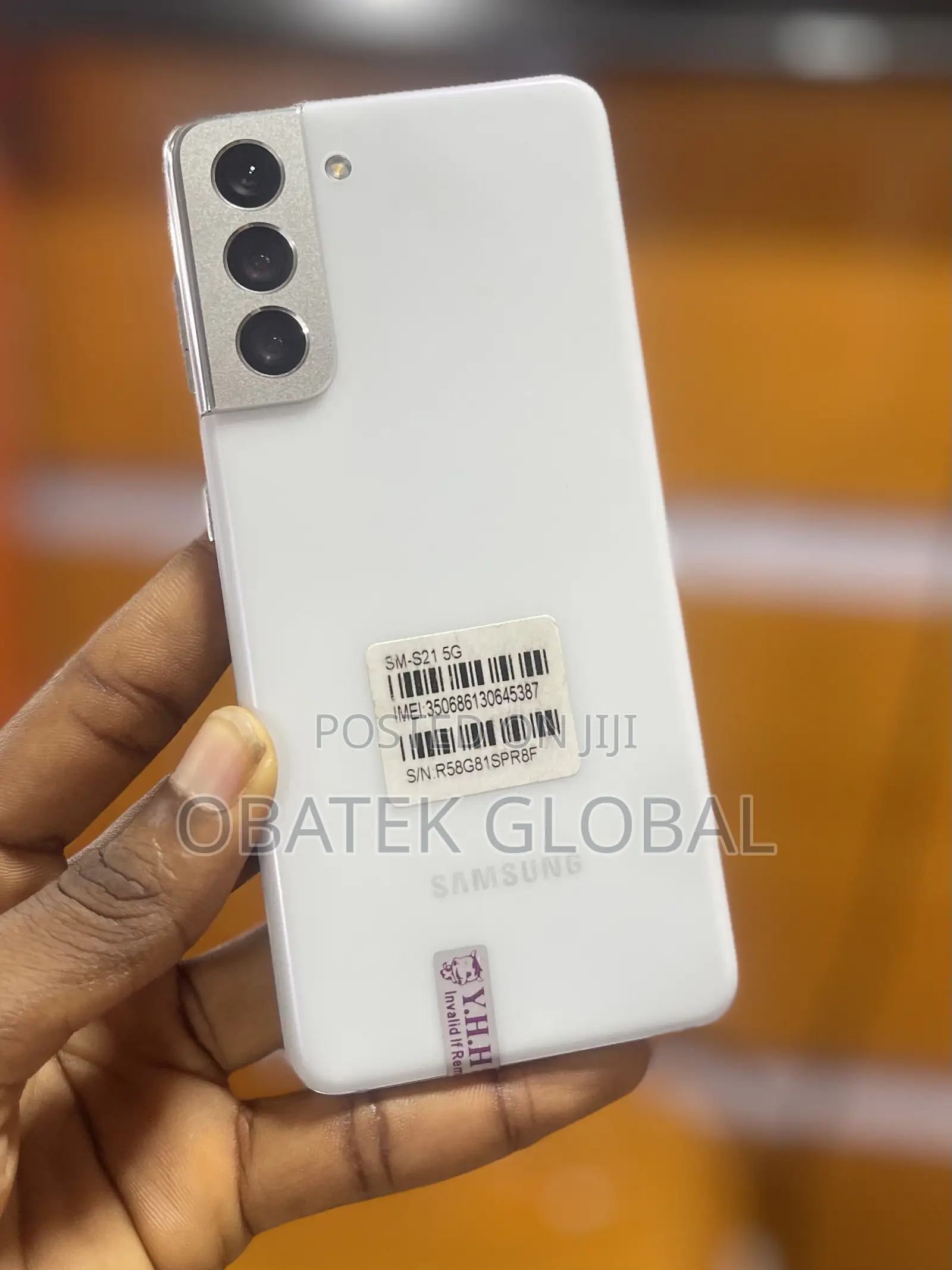 Samsung Galaxy S21 5G 128 GB White