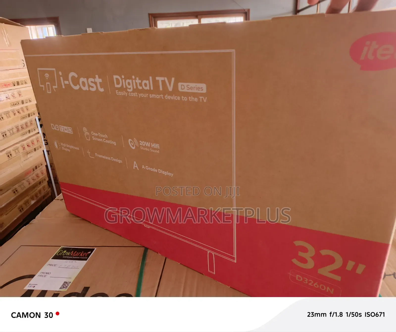 Itel 32 Inches Icast Digital Tv- D3260n