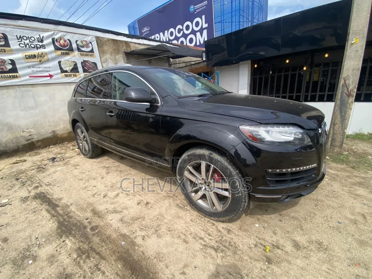 Audi Q7 3.0T Premium quattro 4dr SUV AWD (3.0L 6cyl S/C 8A) 2015 Black