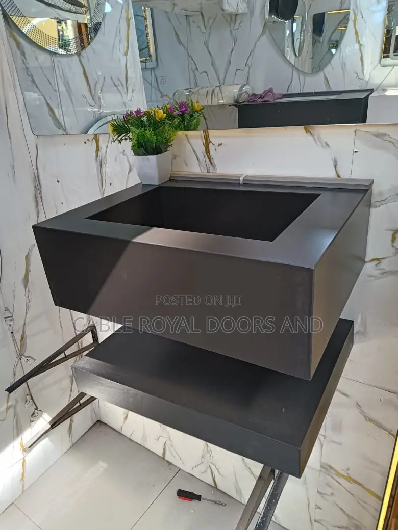 Matt Black Cabinet Basin
