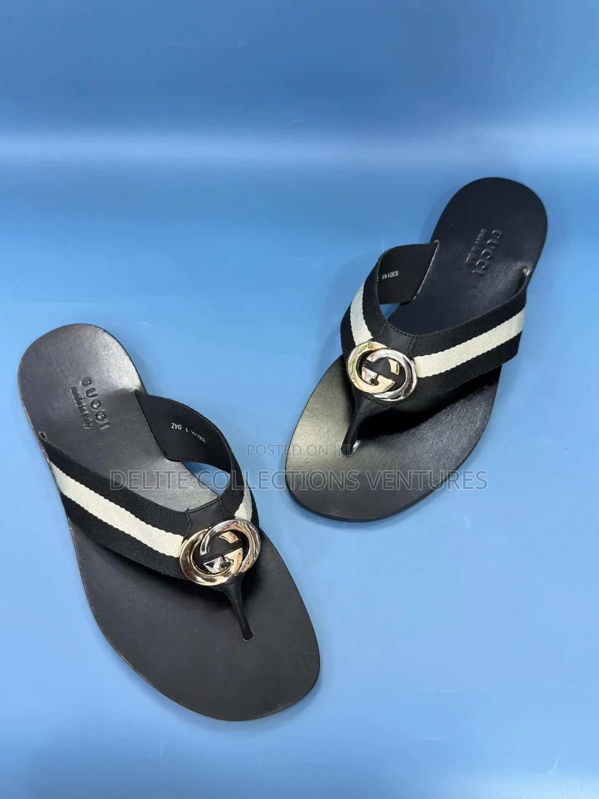 *Brand New Leather Sole Gucci Slippers* *Available