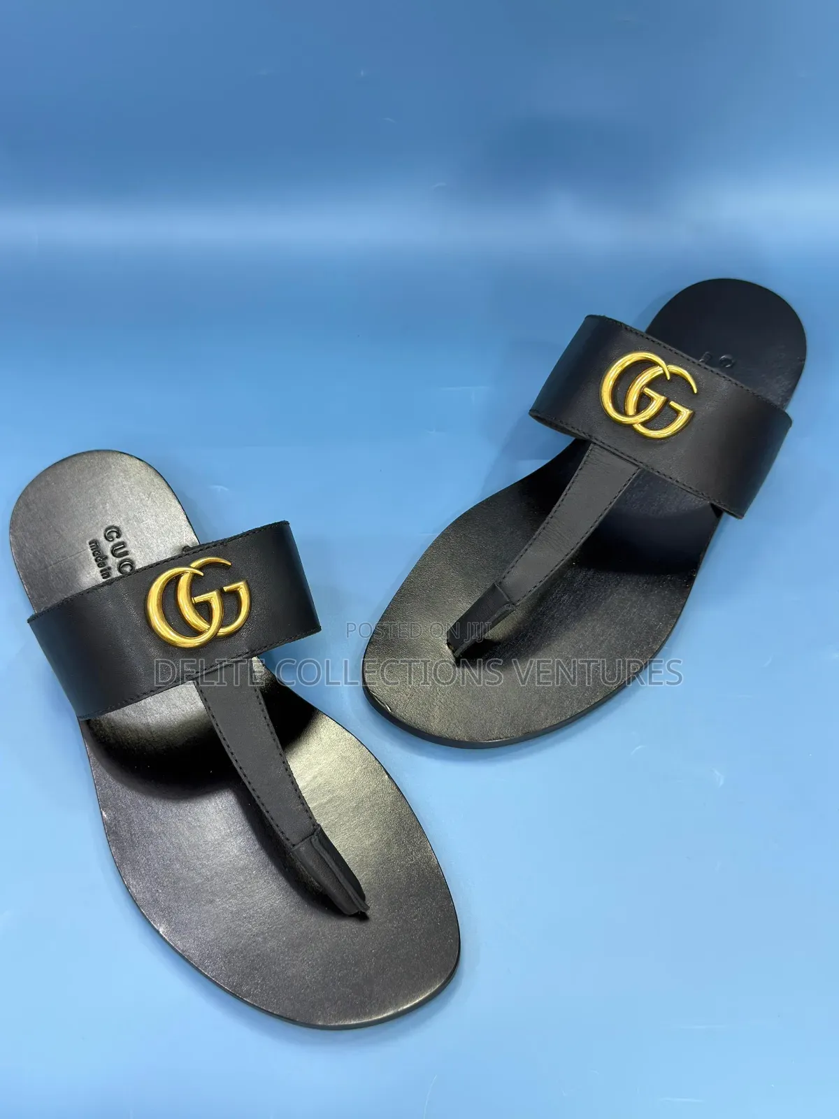 *Brand New Leather Sole Gucci Slippers* *Available