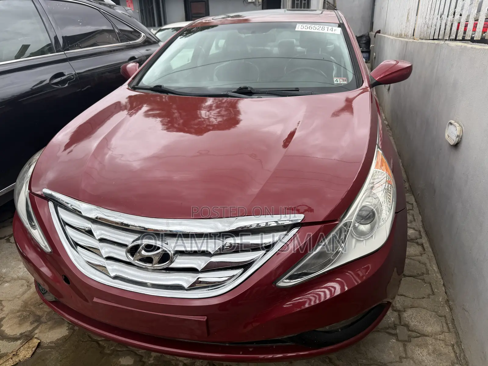 Hyundai Sonata Limited Sedan FWD (2.4L 4cyl 6A) 2012 Red