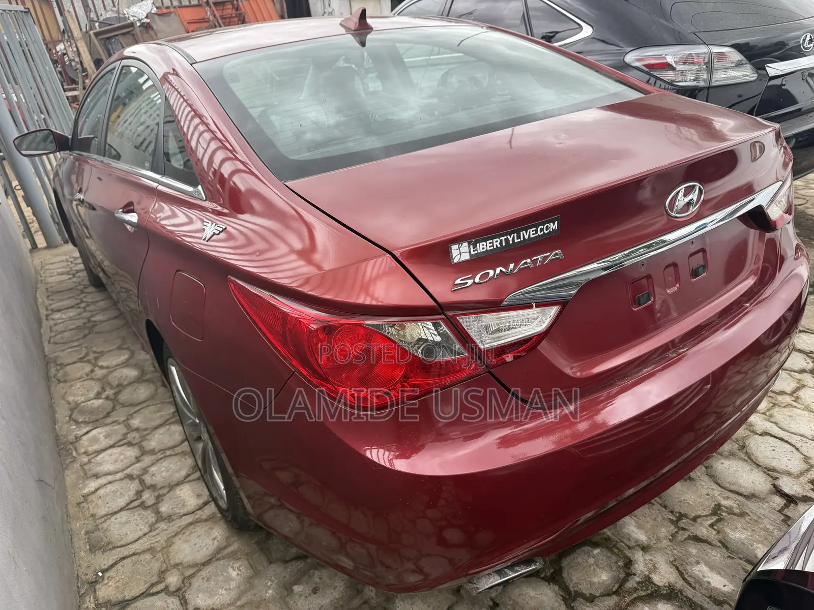 Hyundai Sonata Limited Sedan FWD (2.4L 4cyl 6A) 2012 Red