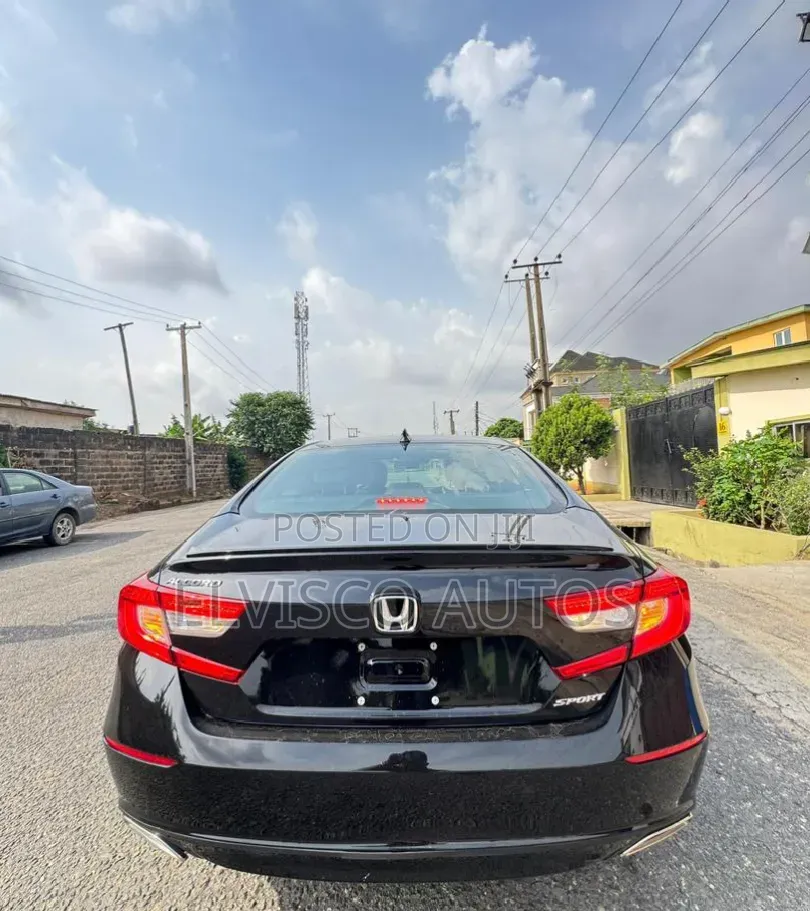 Honda Accord Sport (2.0L 4cyl Turbo 6M) 2019 Black