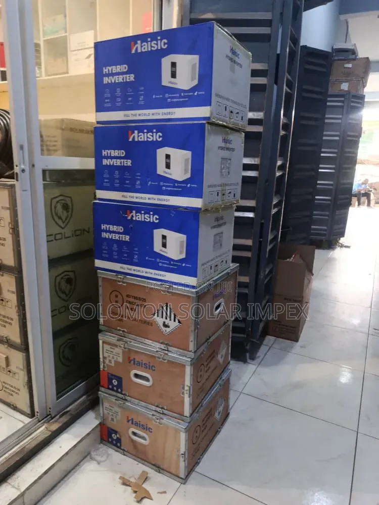 Original Haisic 4kwh 12v All-in-One Solar System + 1.5kva Inverter