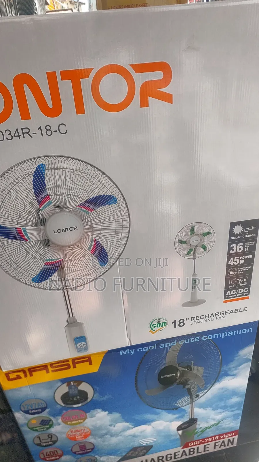Lonto Rechargeable Fan