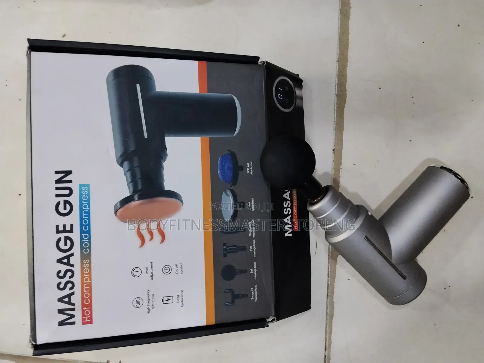 Electric Wireless Massage Gun With Hot and Cold Compress