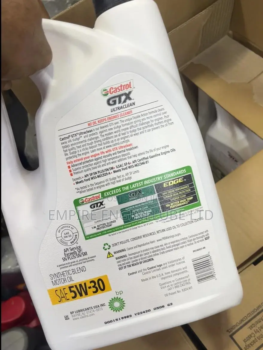 Castrol Egde||Gtx 5w30 (White Black)