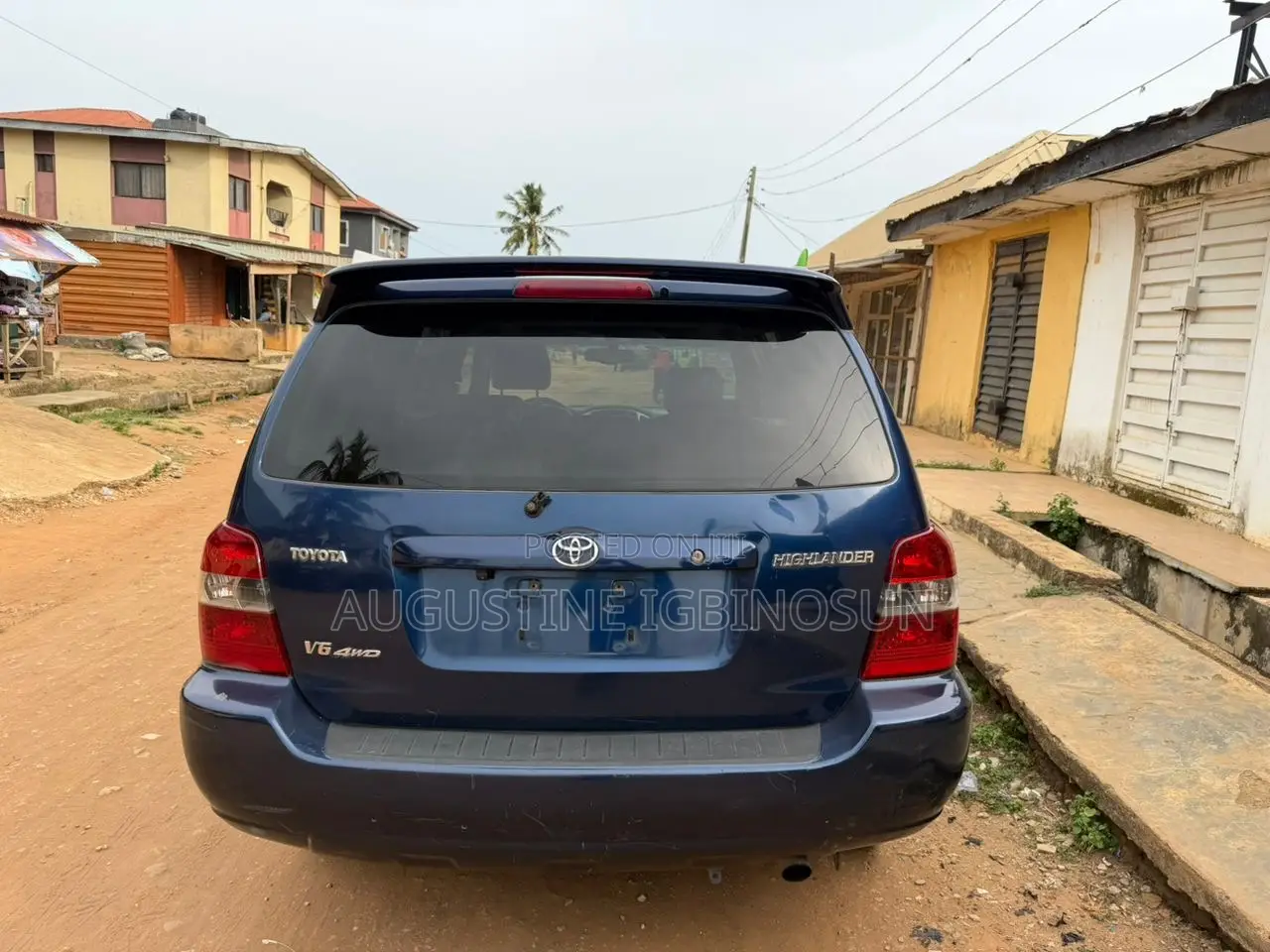 Toyota Highlander 2005 Blue