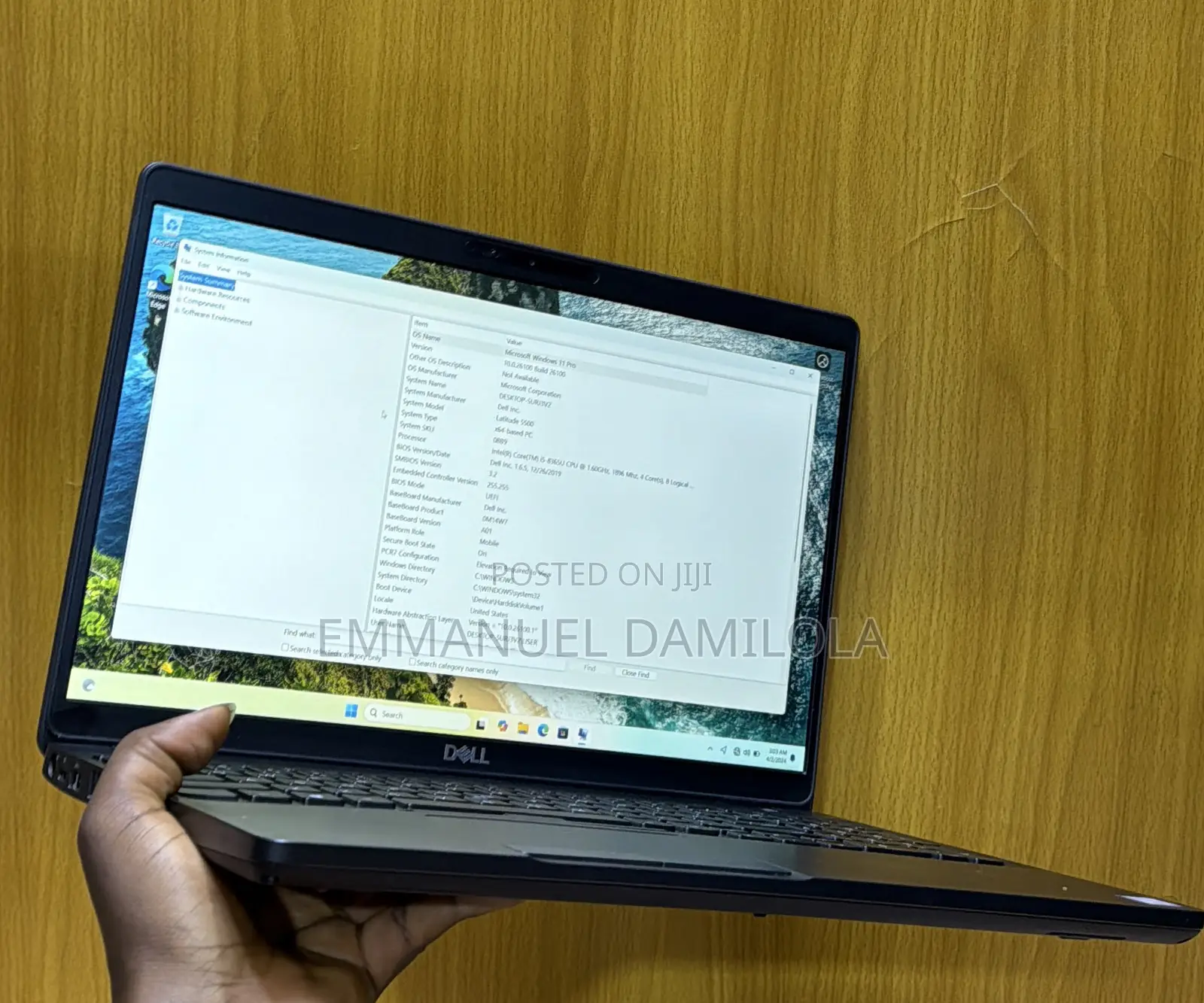 Laptop Dell Latitude 5550 8GB Intel Core i5 SSD 256GB