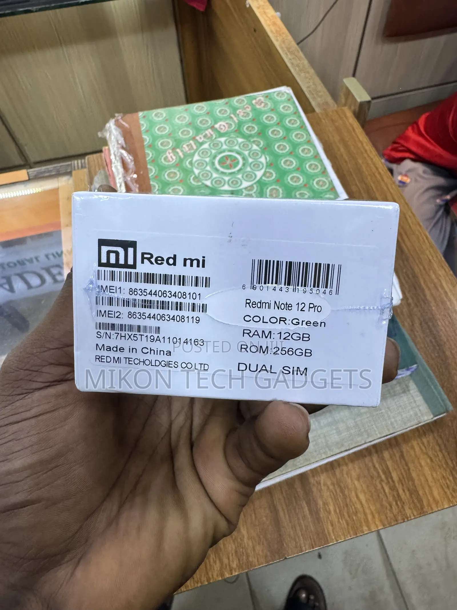 New Xiaomi Redmi Note 12 Pro 256 GB Green