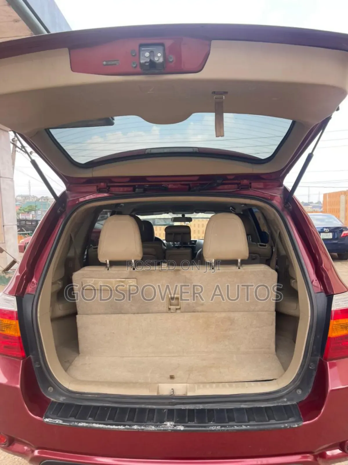 Toyota Highlander Sport 2010 Red
