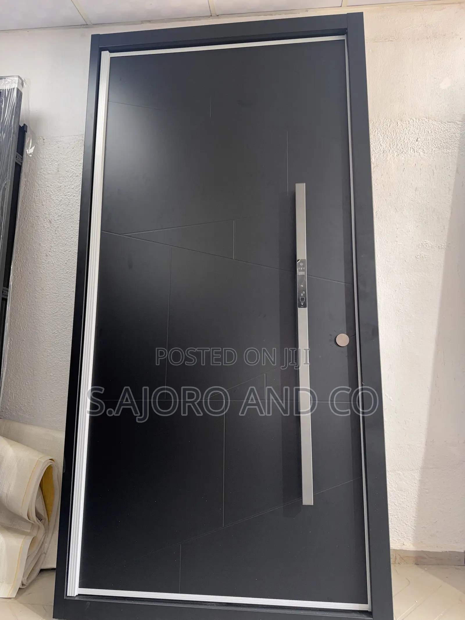 4ft Entrance Security Door +Smart Lock/ Extra Height Single Leaf