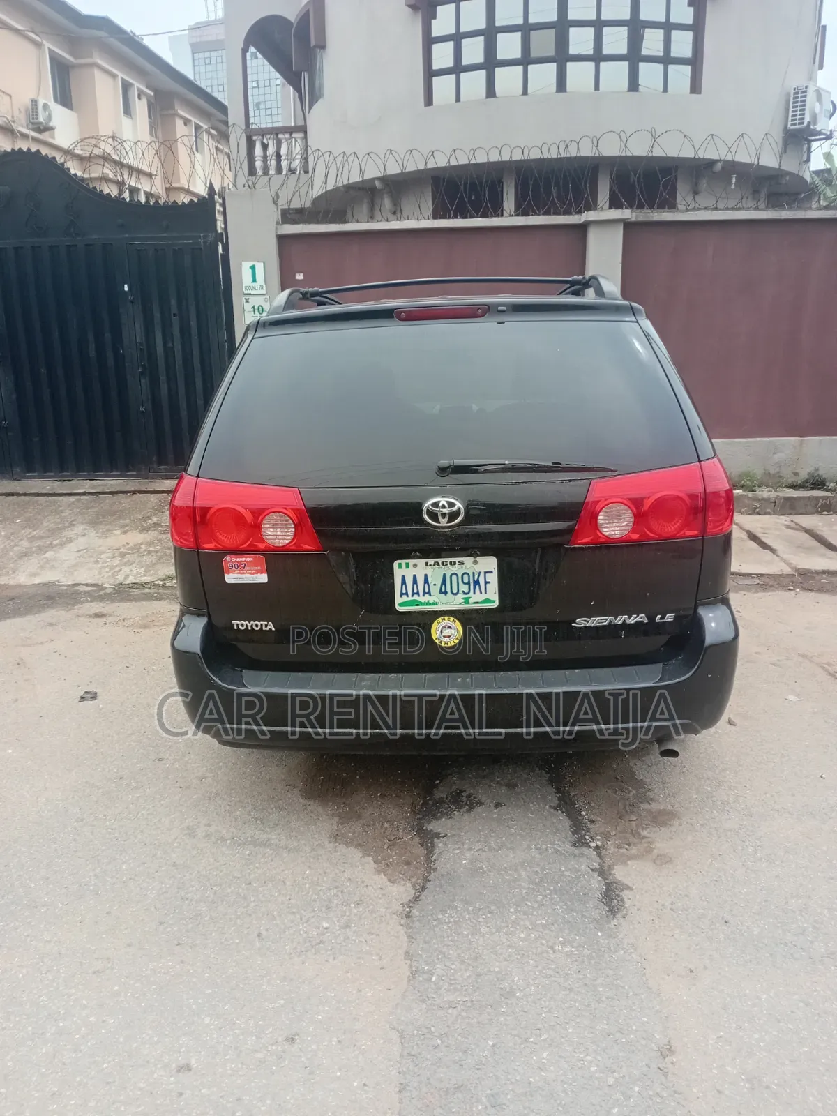 2005 Tototally Sienna Available for Rent